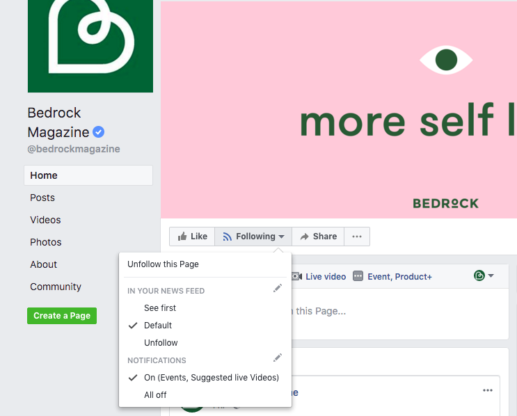 bedrock op facebook