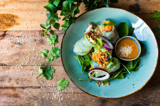 vegan hotspot Black & White KAFE 2