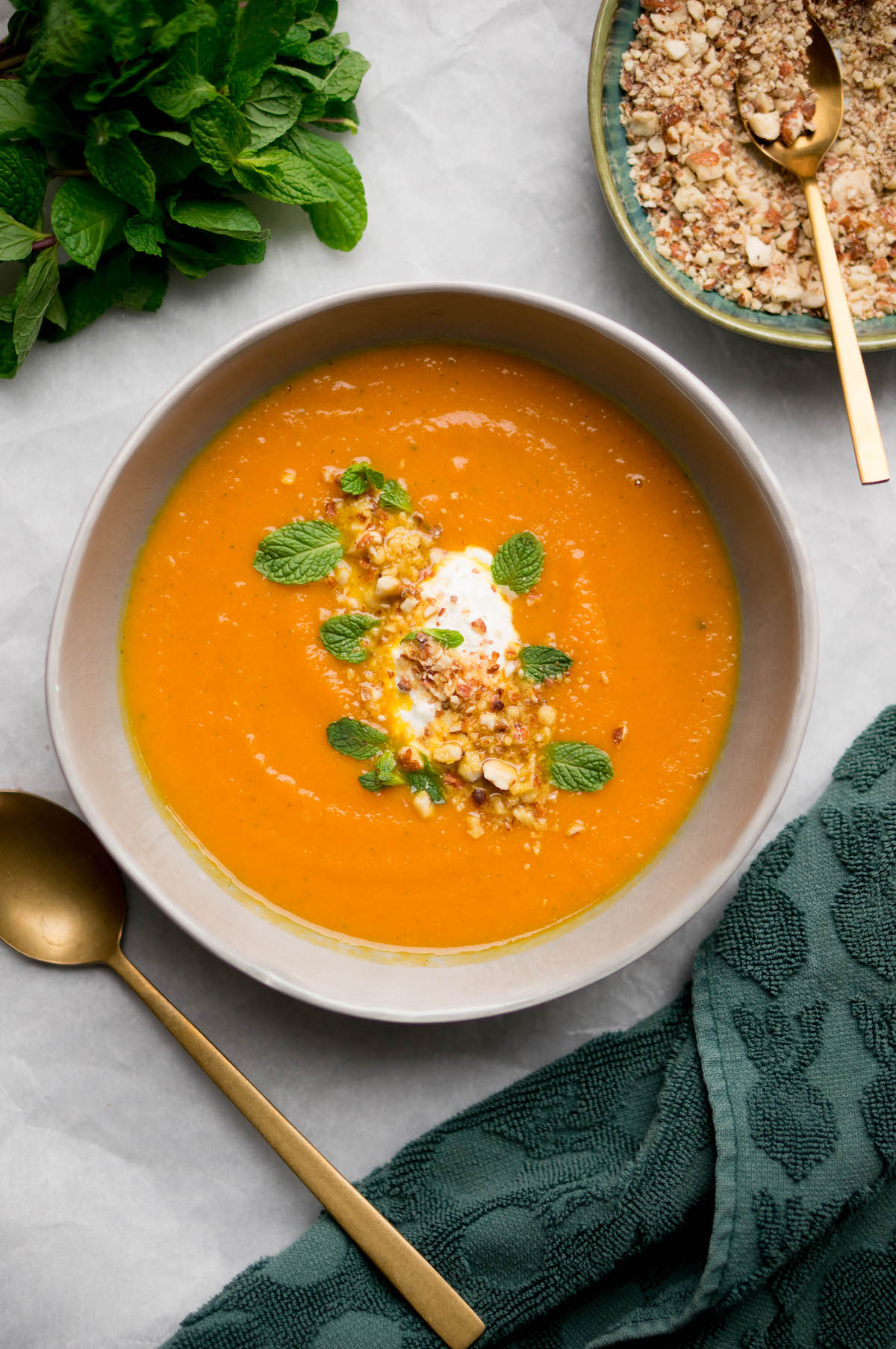 Afbeelding wortelsoep met dukkah recept 2