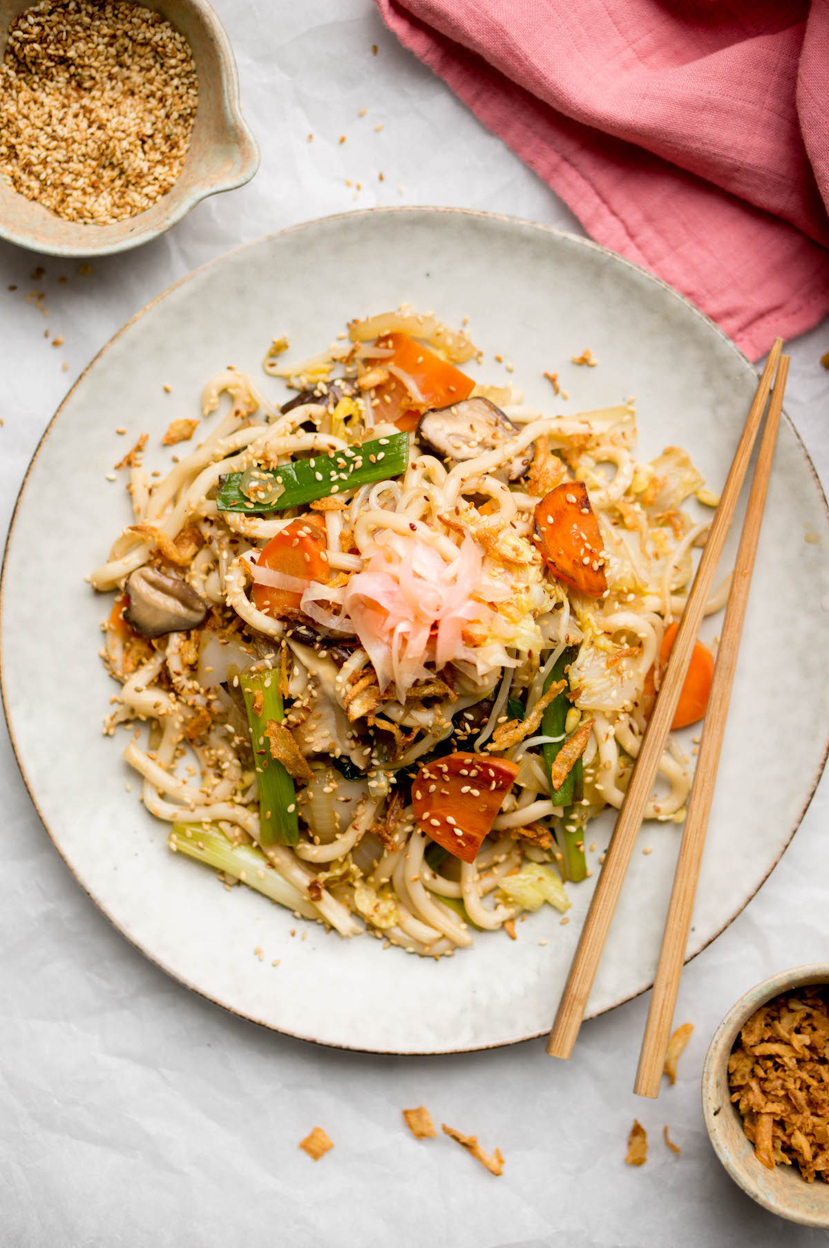 Afbeelding van Japanse udon noodles