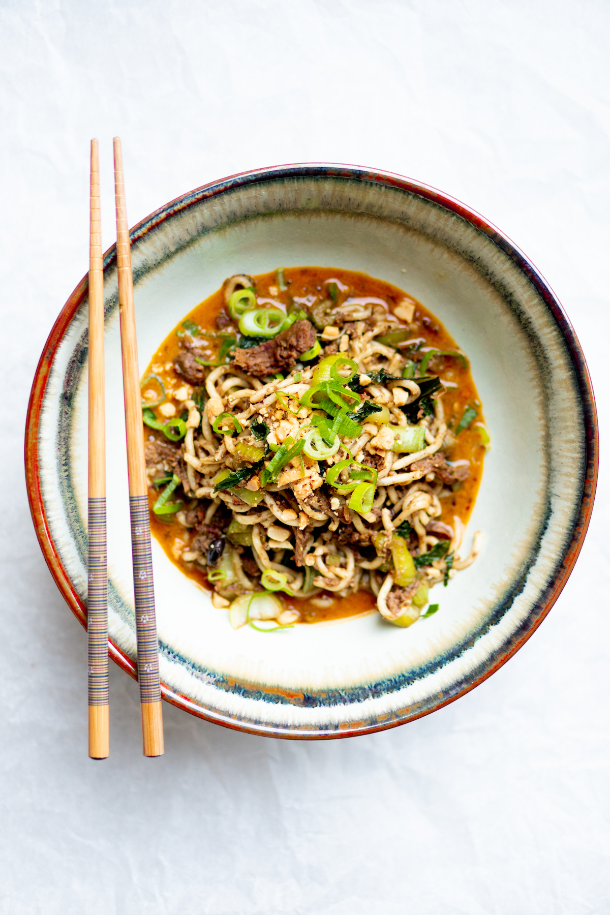 dan dan noodles pulled oats
