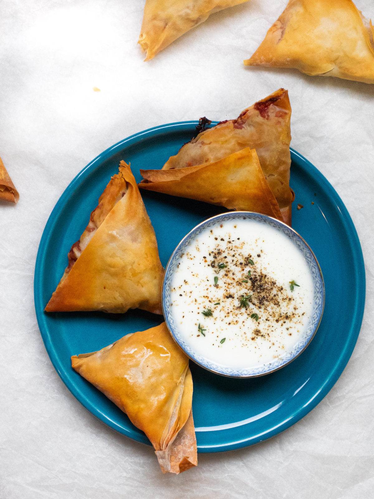 vegan samosa's
