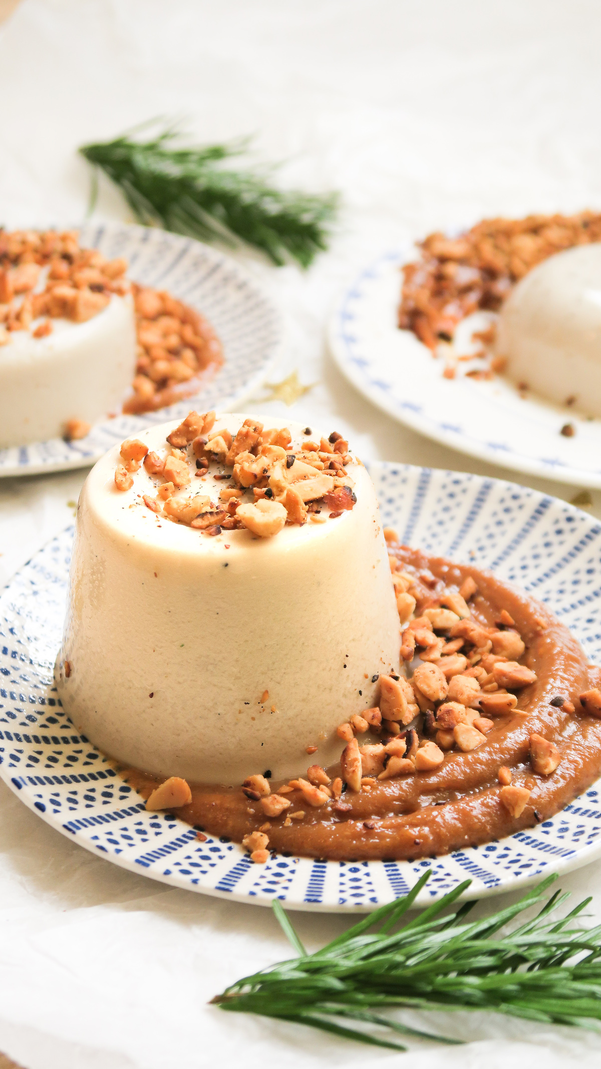 vegan panna cotta