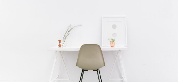 minimalistisch kantoor