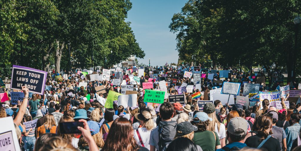 abortusrecht afgeschaft vrouwen demonstreren