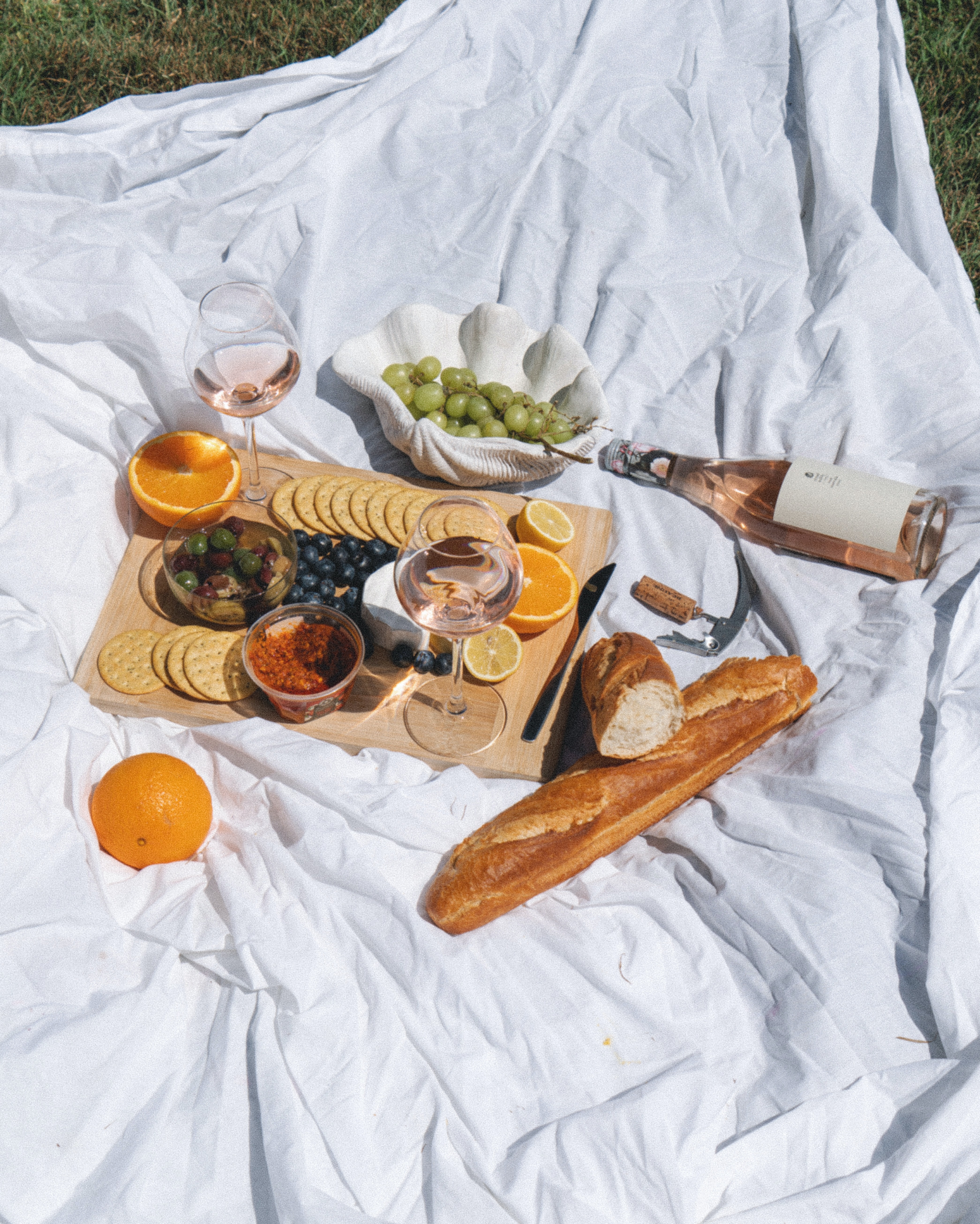 picknick met gezonde kaas