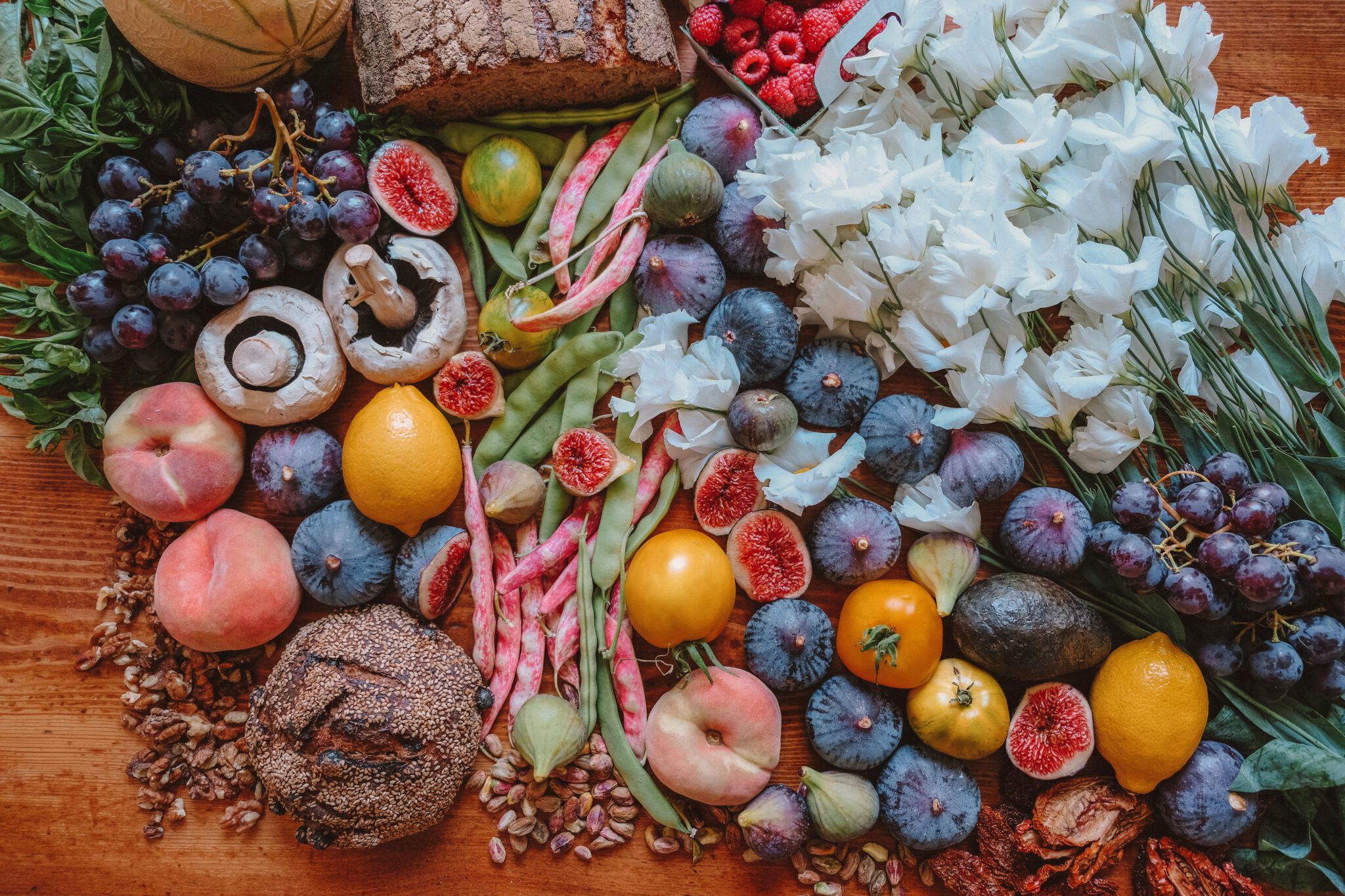 Groenten en fruit seizoen